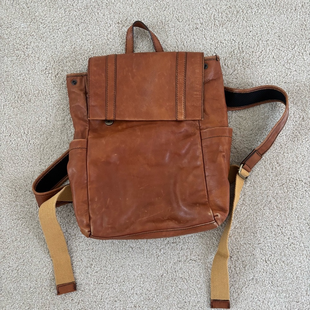 Italian Leather Backpack